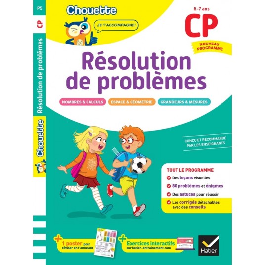 RESOLUTION DE PROBLEMES CP - CAHIER DE SOUTIEN NOUVEAU PROGRAMME - LECONS ET EXERCICES CORRIGES