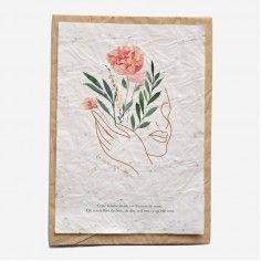 CARTE À PLANTER - FEMME SAUVAGE
