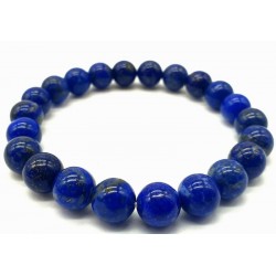BRACELET LAPIS LAZULI - PERLES 8MM