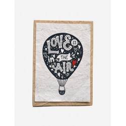 CARTE À PLANTER - LOVE IS IN THE AIR
