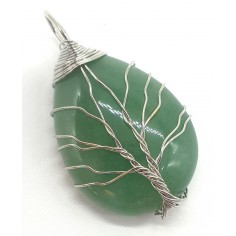 PENDENTIF ARBRE DE VIE AVENTURINE