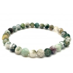 BRACELET AGATE ARBRE 6MM