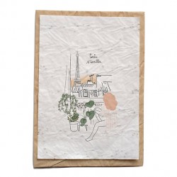 CARTE A PLANTER - PARIS S'EVEILLE