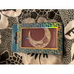 MARQUE-PAGES METAL DECOUPE - LUNE MARQUE-PAGES METAL DECOUPE - LUNE